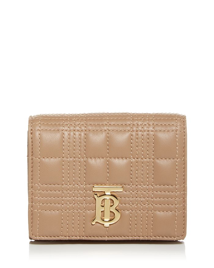 Lola Compact Quilted Leather Wallet