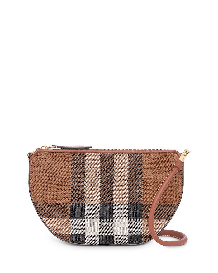 Burberry Knitted Check Olympia Pouch