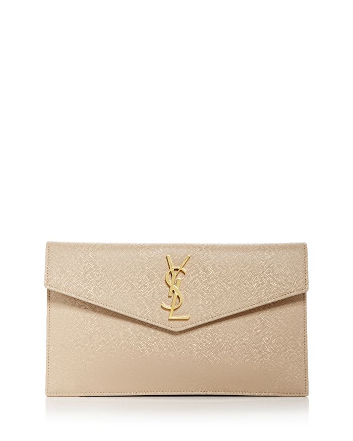 Uptown Leather Clutch